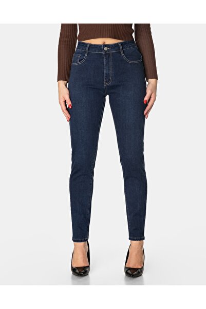 NO BRAND Pantaloni de damă Blugi skinny cu talie înaltă din denim elastic 802...