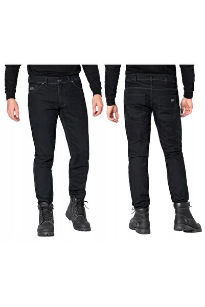 NO BRAND Blugi bărbați negri skinny Texas Hunter 810/S8 36/32