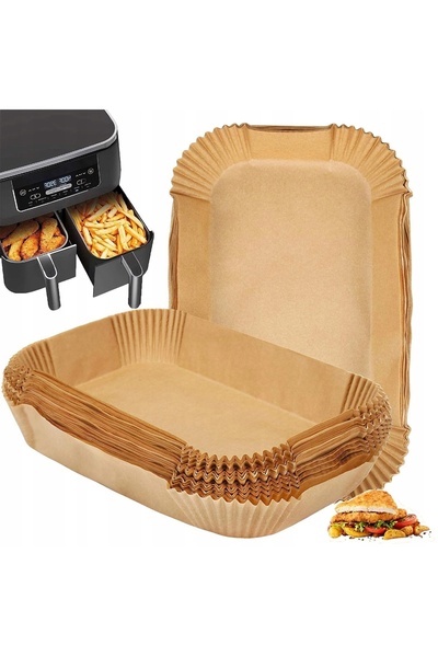 NO BRAND Inserții de hârtie pentru friteuza cu aer cald, pentru friteuza cu a...