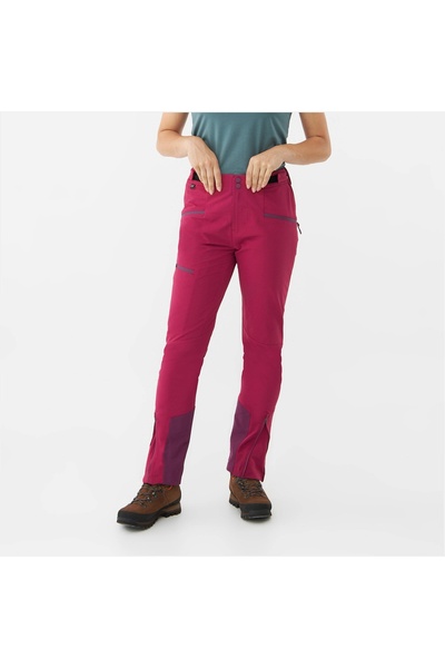 Viking Pantaloni de trekking pentru femei Expander călduroși roz L