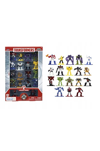 NO BRAND Transformers Nano Metalfigs Jada Toys Set 18 Figurine Die-Cast 1:32 3+