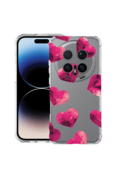 bestcase ®   Αντικραδασμική Θήκη Husa για Honor Magic 8 Pro, Σχέδιο Καρδιάς, ...