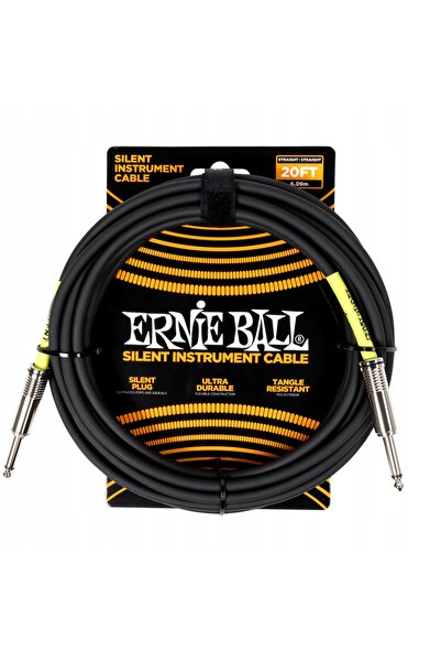 NO BRAND Ernie Ball 6473 Cablu de chitară silențios (6.10m)
