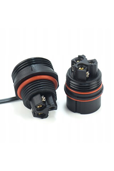 NO BRAND Conector impermeabil cu 3 pini, tip aviație, pentru cablu, 25A