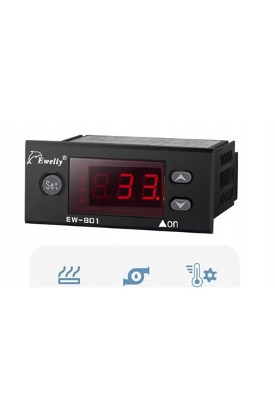 NO BRAND REGULATOR DE TEMPERATURĂ EWELLY EW-801A + 2X SONDE 220V