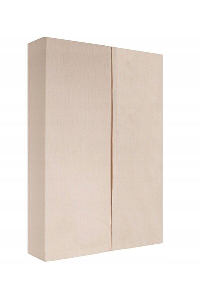 NO BRAND Cearșaf de pat din satin fără elastic 220X210 Bej