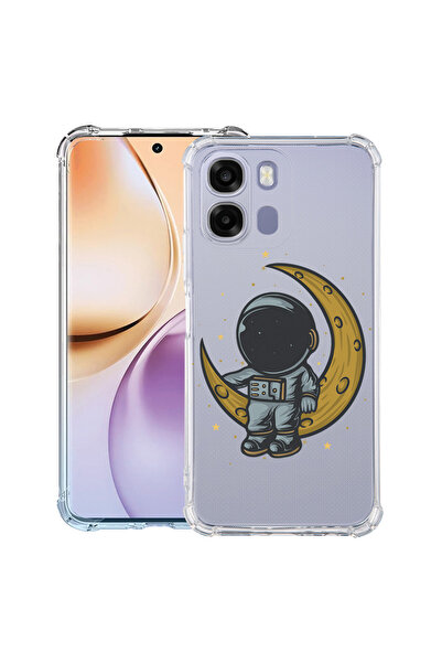 bestcase ®   Husă Antișoc pentru OPPO A6 / A6X / A6S, Astronaut pe Lună, 3156...