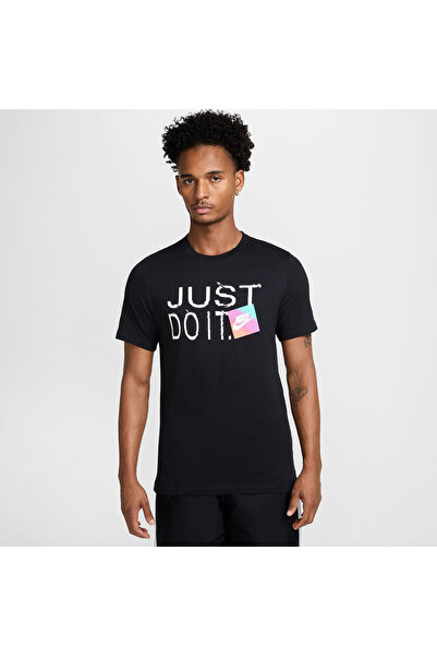 Nike M NSW TEE 6MO JDI SP25 HJ0563-010 Μαύρο XL