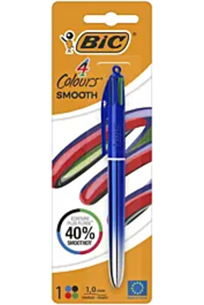 Bic Pix cu gradient lin, 4 culori, 1 mm, Multicolor