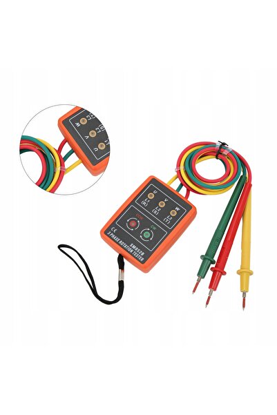 NO BRAND SM852B Tester de ordine a fazelor, măsurător trifazic al rotației tr...