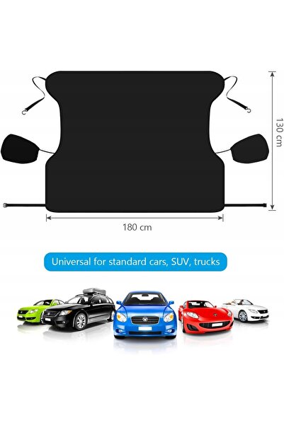 NO BRAND Protector parbriz auto 180 X 130cm cu protecție pentru oglinda retro...