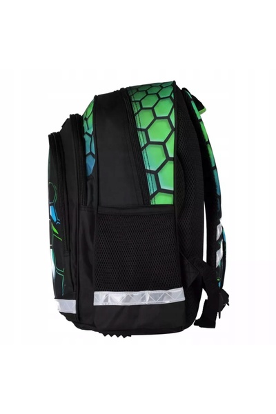 NO BRAND Starpak Rucsac școlar cu multiple compartimente, Negru, Multicolor, ...