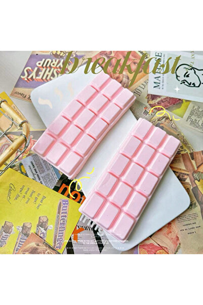 choice2 Pink 1pcs Simulation Chocolate Bar Squishy Toy Slow Rising Fidget Toy...