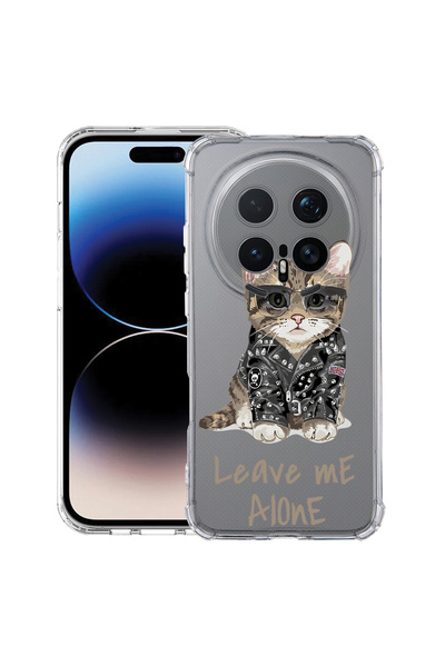 bestcase ®   Αντικραδασμική Θήκη Husa για Honor Magic 8 Pro, Γάτα Αφήστε με ή...