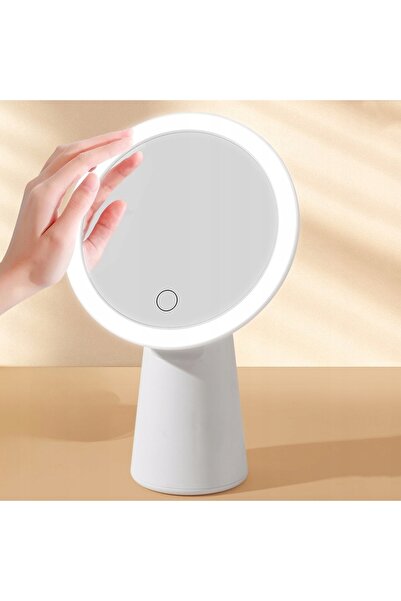 NO BRAND Oglindă cosmetică cu lumini LED, ideală pentru machiaj și îngrijire ...
