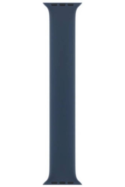 NO BRAND Original Apple Watch Solo Loop 41mm Mărimea 2 Albastru Abyss
