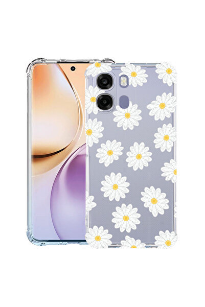 bestcase ®   Husă Antișoc pentru OPPO A6 / A6X / A6S, Flori Vesele Margarete,...