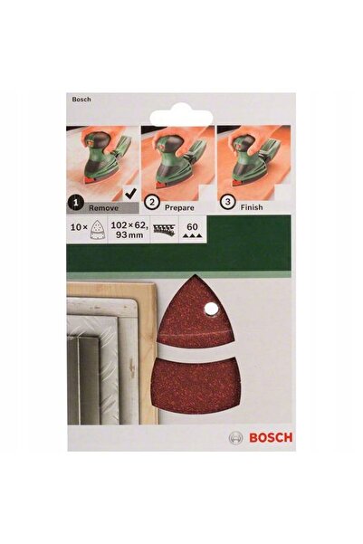 NO BRAND Bosch 2609256A62 Hârtie abrazivă multifuncțională G60 cu 11 găuri, 1...