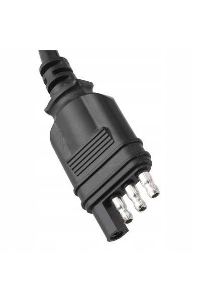 NO BRAND Convertor de lumini pentru conector remorcă SUA cu 4 pini la adaptor...