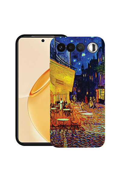 bestcase ®   Θήκη TPU Υπέρλεπτη Husa για Realme 16, Βαν Γκογκ Καφέ Τέρρας τη ...