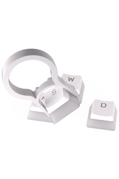 NO BRAND Endorfy Keycapy PBT Pudding Onyx White Taste pentru tastatură mecani...