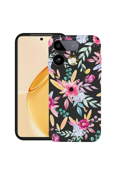 bestcase ®   Θήκη TPU Υπέρλεπτη Husa για Realme 16 Pro Plus, Χαρούμενα Λουλού...