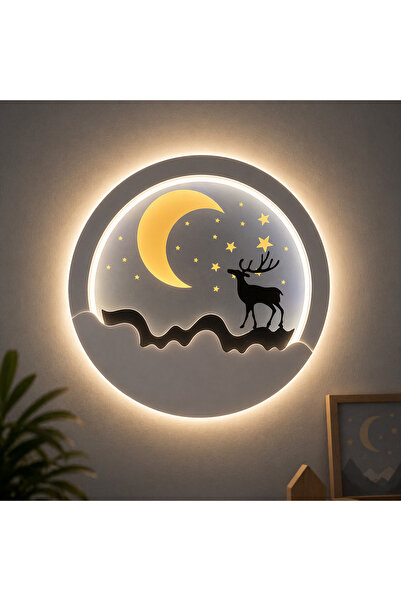 iTin Aplică LED NOCTRA, 44W, Lumină Caldă/Neutră/Rece, Negru