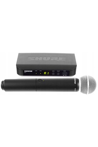NO BRAND Sistem de microfon wireless portabil Shure blx24e/sm58 livrare