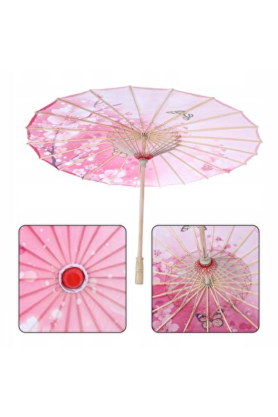 NO BRAND Recuzită de scenă: umbrele în stil chinezesc