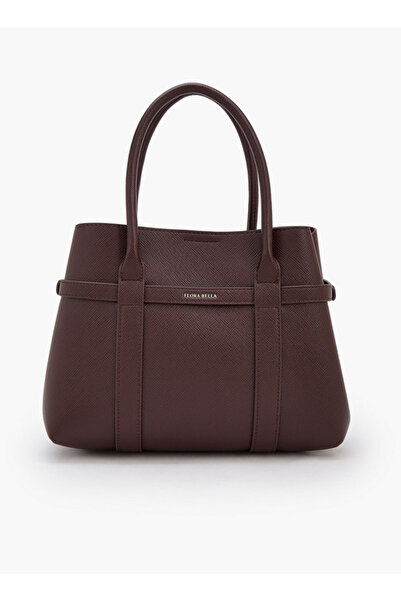 Flora Bella by Shoexpress Textured Tote Bag with Removable Pouch