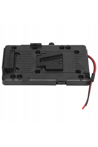 NO BRAND Încărcător de baterii V-Mount pentru cameră DSLR cu cablu D-Tap