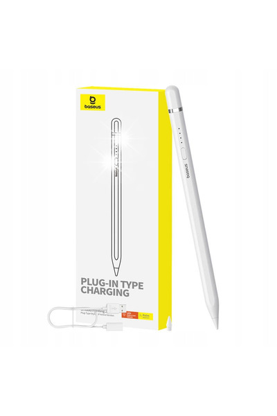 Baseus Stilou stylus activ pentru scriere pe ecran cu încărcare prin cablu Li...