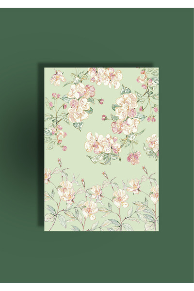 Gyuli Notebook Çiçek Serisi 2 - Nevbahar A5 Çizgili Defter