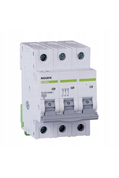 NOARK ELECTRIC Disjunctor 6 Ka, B, 10A, 3P, Ex9Bn 3P B10 Noark 100051