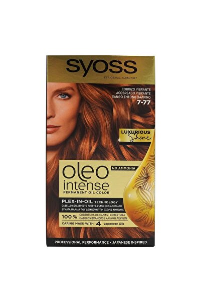 Syoss Vopsea pentru Par, Syoss, Oleo 7/77 Rosu Ghimbir