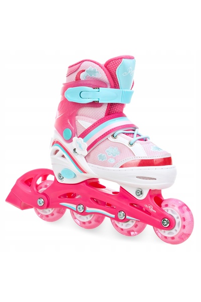 NO BRAND Patine cu rotile pentru patinaj artistic 2 în 1 Raven Zoya Roz 34-37...