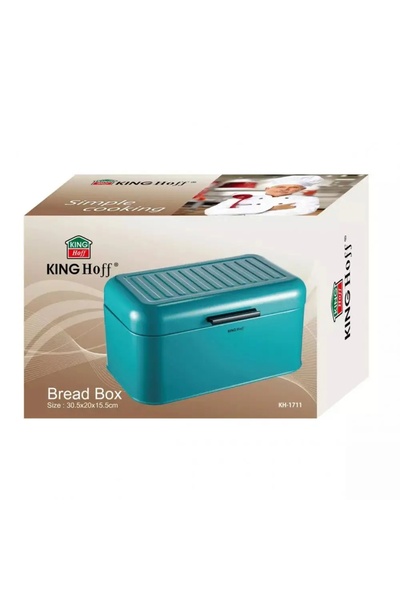 NO BRAND Recipient pentru chlebak și chifle, turcoaz, mare