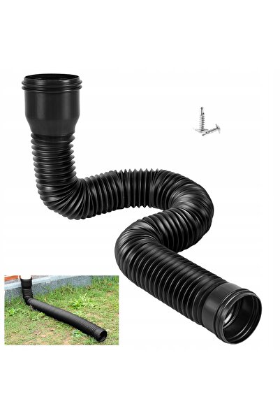 NO BRAND Tub flexibil de scurgere pentru jgheab, prelungitor de scurgere, ext...