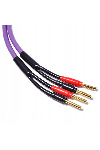 NO BRAND Melodika Mdsc4040 Purple Rain Cablu de difuzor OFC 4N 2x4mm² 4m pereche