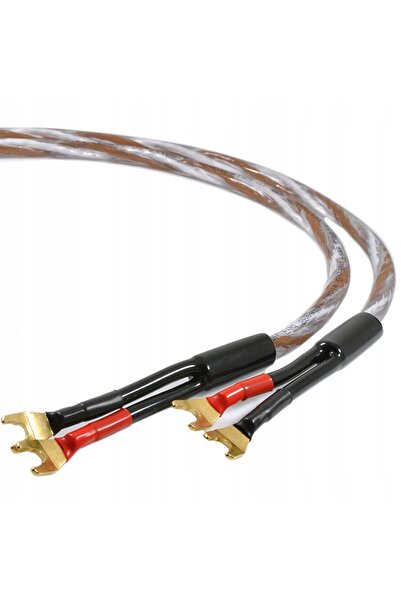 NO BRAND Pachet cabluri pentru boxe 2x3,3mm² Melodika Bssc3325S Kit 2x 2,5m