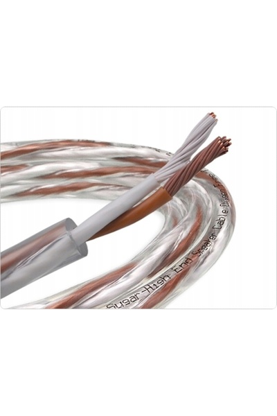 NO BRAND Cabluri pentru boxe Melodika Bssc3325 Brown Sugar Pachet 2X 2.5m
