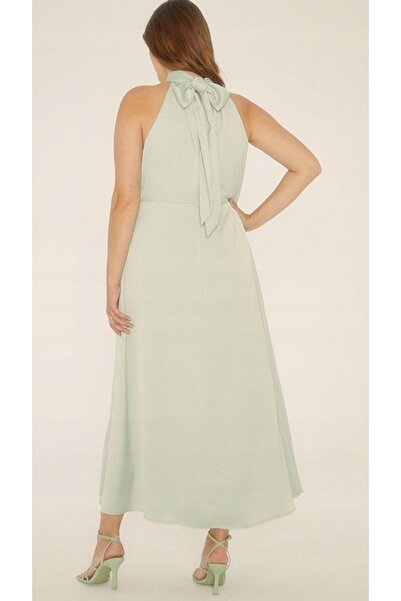 NO BRAND Rochie de golf clasică verde, fără mâneci, lungime medie, model Oasi...