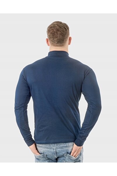 NO BRAND Pulover elegant de golf pentru bărbați golfos wxm 5xl albastru