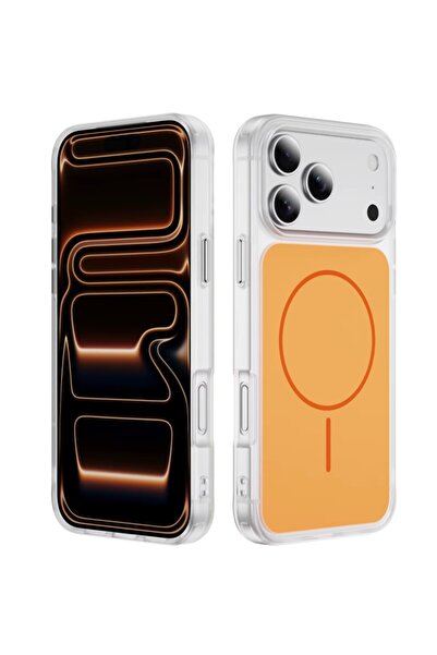 REDz Accessories Χρωματιστή Τετράγωνη Θήκη Magsafe, Apple iPhone 17 Pro, Προσ...