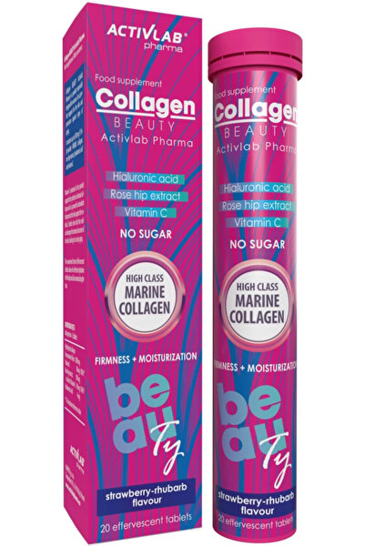 ACTİVLAB Collagen Beauty Effervescent No Sugar Tablet (20 Pieces)