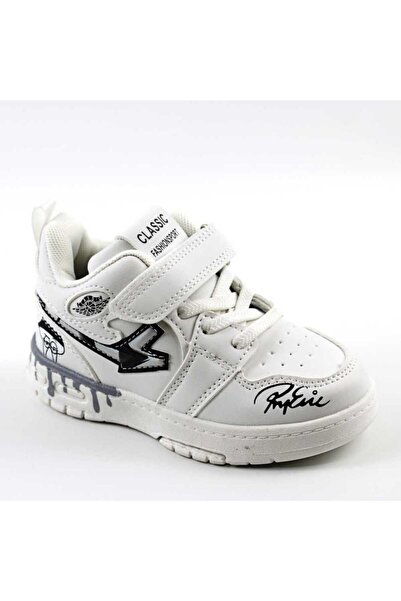 mm Pantofi sport pentru copii cu talpa usoara B01675-7-WHITE