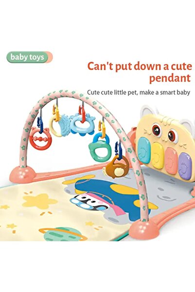 BAYBEE Piano Play Mat for Baby/Play Gym with Music and Light Toddlers Early E...