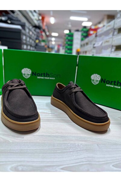 NORTHSON 3065 Genuine Leather Casual Sneakers Comfortable Men's Shoes