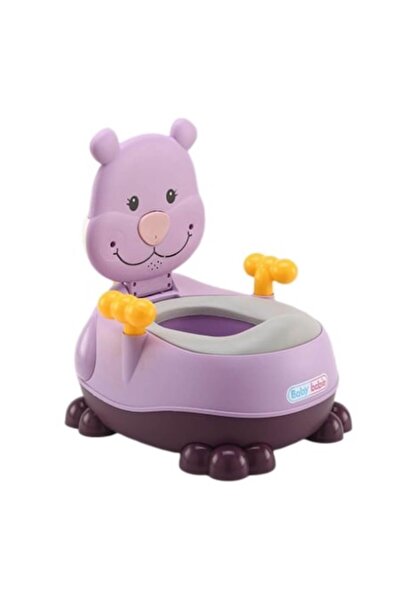 Laleluli Oliță pentru copii și bebeluși, din plastic mov, portabilă, cu reduc...