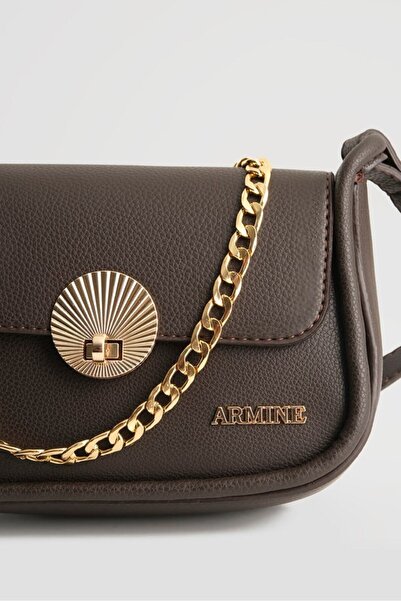 Armine Women's Stylish Daily Use Bag with Cross Chain Strap